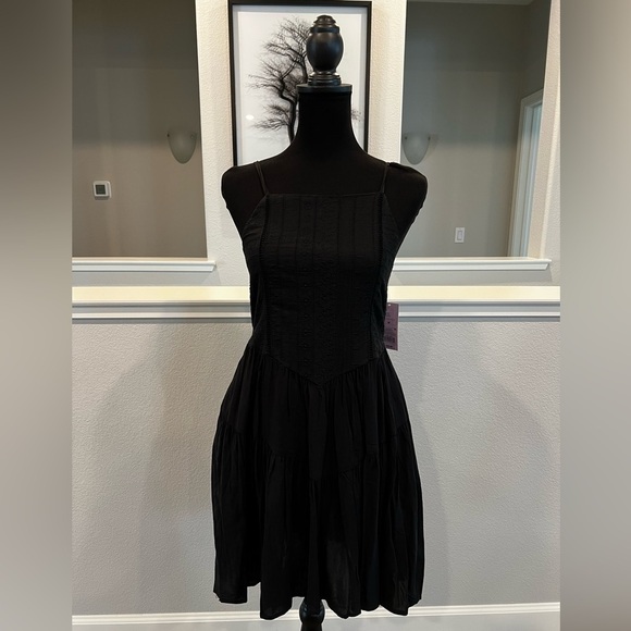NEW - Black Skater Dress - Medium - Picture 2 of 10